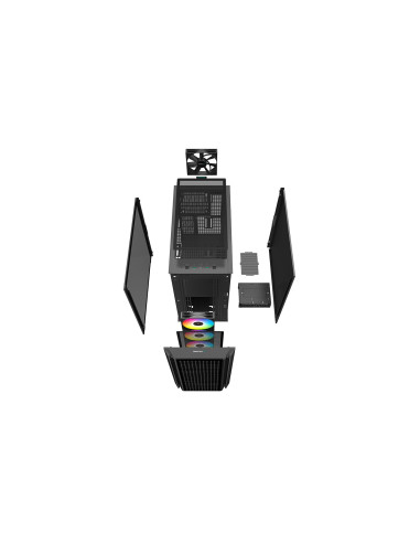 Deepcool Cg540 Midi Tower Czarny