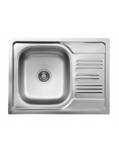 Zlewozmywak Stalowy 1-Komorowy Z Ociekaczem Zex 011A 5908212007365