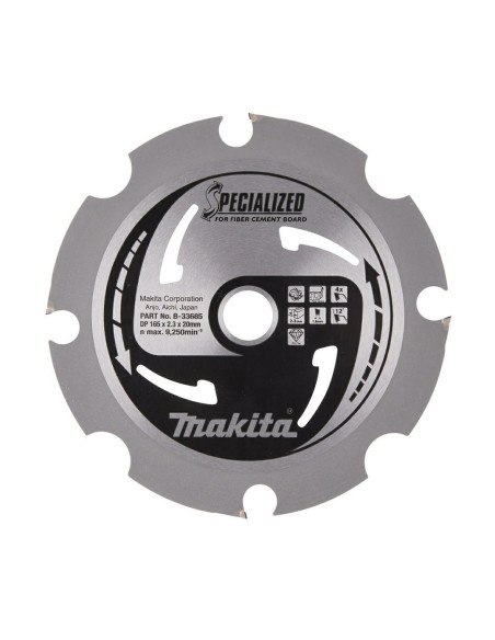 Makita Piła Tarczowa  165X20X4Z Specjalized Płyty Włóknowo-Cementowe