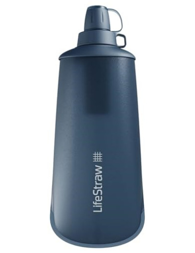 Butelka Z Filtrem Peak Squeeze 1L-Mountain Blue