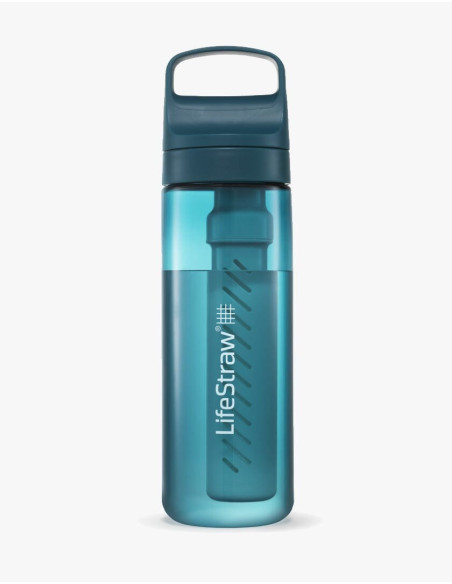 Lifestraw Go Series Codzienne Użytkowanie 650 Ml Plastik Niebieski, Przezroczysty