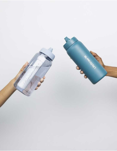 Lifestraw Go Series Codzienne Użytkowanie 650 Ml Plastik Niebieski, Przezroczysty
