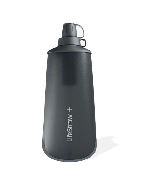 Butelka Z Filtrem Peak Squeeze 1L-Dark Grey Lifestraw