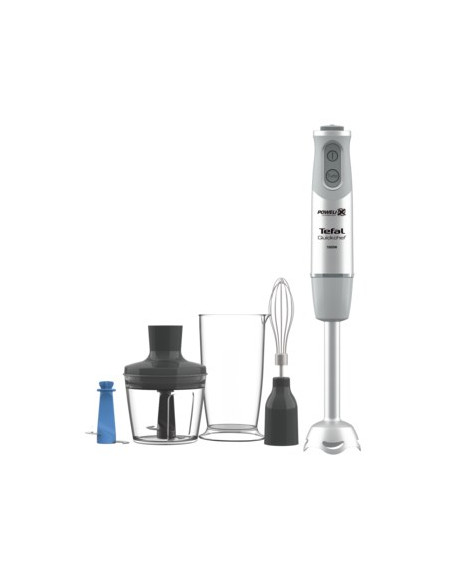 Blender Ręczny Tefal Quickchef Hb65Kd38 (1000W  Kolor Srebrny)