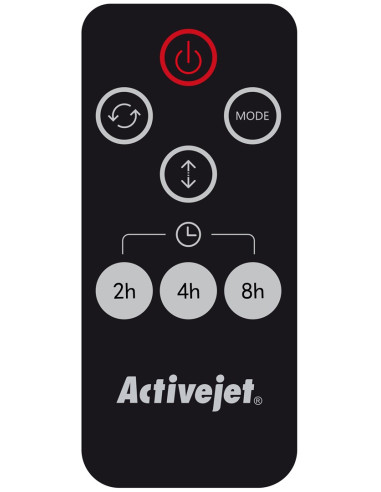 Termowentylator Z Funkcją Chłodzenia Activejet Selected 3D 1800W