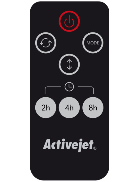 Termowentylator Z Funkcją Chłodzenia Activejet Selected 3D 1800W