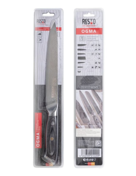 Resto Kitchenware 95341 Nóź Kuchenny Stal Nierdzewna 1 Szt. Nóż Do Krojenia Mięsa