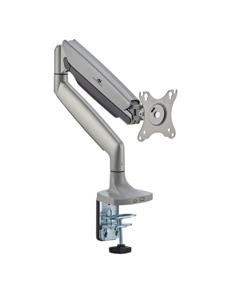 Maclean Uchwyt Do Monitora Podwójne Ramię, Ze Sprężyną Gazową, 17"-45", 16 Kg Mc-969