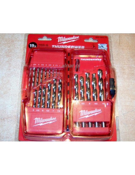 Milwaukee 4932352374 Wiertło 19 Szt.