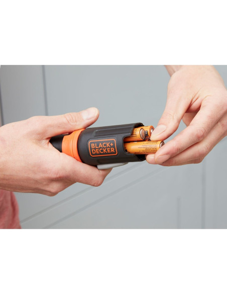Black & Decker Bcf601C-Xj Wkrętak Zasilany/Zakrętark Udarowy 220 Rpm Czarny, Pomarańczowy
