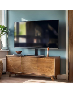 Maclean Uniwersalny Stojak Do Tv Na Szafkę Rtv Podstawka, Max. 40Kg, Max. Vesa 600X400, Dla Tv 32-75" Mc-386 2