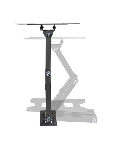 Maclean Uchwyt Do Tv Lub Monitora, Uniwersalny, Max Vesa 200X200, 23-43", 30Kg, Czarny Mc-700N