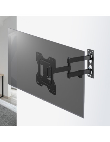 Maclean Uchwyt Do Tv Lub Monitora, Uniwersalny, Max Vesa 200X200, 23-43", 30Kg, Czarny Mc-700N