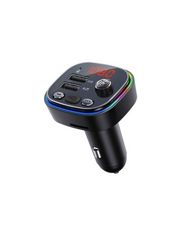 Vakoss Tramister Samochodowy Rgb/ Fm/ Bluetooth/ Usb / 3.1A Tc-B439