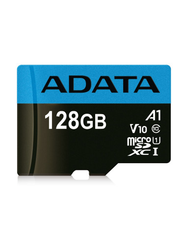 Karta Pamięci Z Adapterem Adata Premier Ausdx128Guicl10A1-Ra1 (128Gb  Class 10  + Adapter)