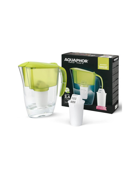 Dzbanek Aquaphor Smile 2,9 L Limonkowy + Wkład A5 Mg