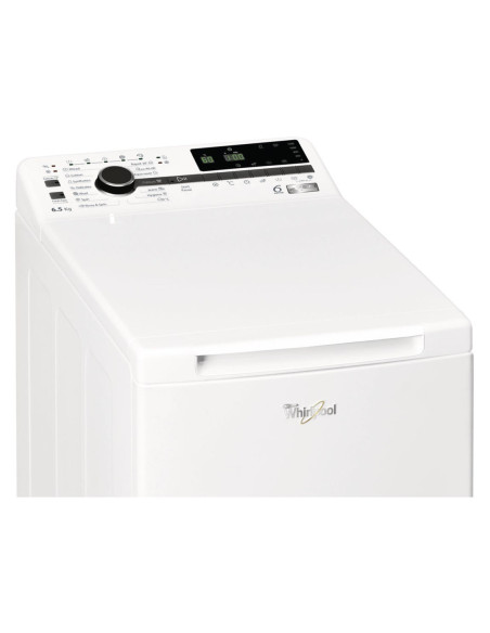 Pralka Whirlpool Tdlrb 65242Bs Ue/N Klasa C Ładowana Od Góry Pojemność 6,5 Kg 1200 Obr./Min Głębokość: 60 Cm Szerokość 40 Cm