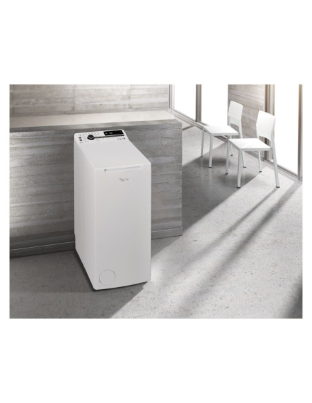 Pralka Whirlpool Tdlrb 65242Bs Ue/N Klasa C Ładowana Od Góry Pojemność 6,5 Kg 1200 Obr./Min Głębokość: 60 Cm Szerokość 40 Cm