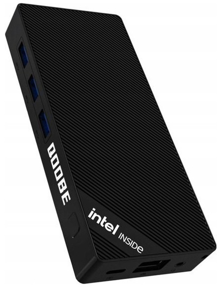Mini Pc Qoobe Suc N100/16Gb/Ssd 512Gb/Win 11 Pro Czarny