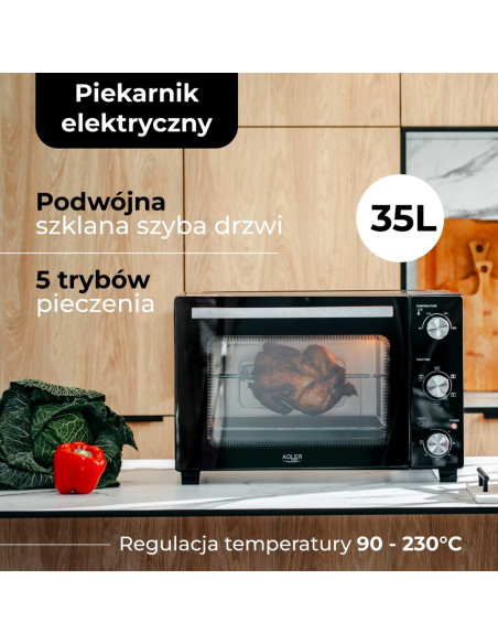 Piekarnik Elektryczny Adler Ad 6025