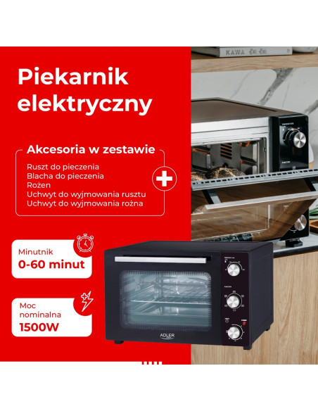 Piekarnik Elektryczny Adler Ad 6025