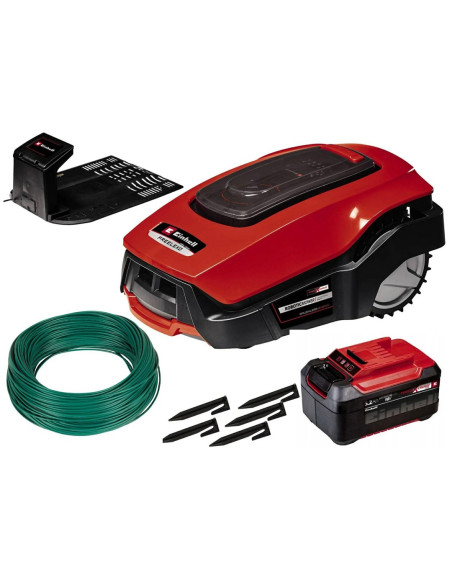 Einhell Freelexo 1200 Lcd Bt Kosiarka Robot Bateria Czerwony