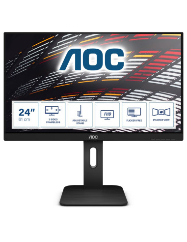 Aoc P1 X24P1 Monitor Komputerowy 61 Cm (24") 1920 X 1200 Px Wuxga Led Czarny