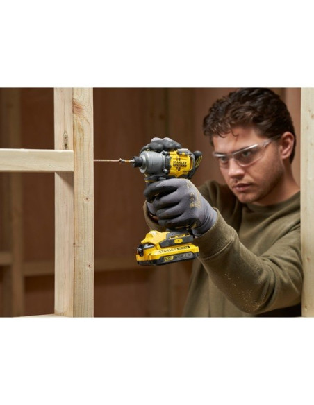 Stanley Fatmax Sfmcf830B-Xj Wkrętak Zasilany/Zakrętark Udarowy 3200 Rpm Czarny, Żółty