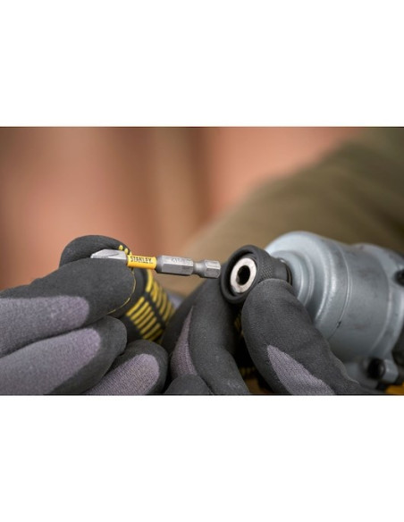 Stanley Fatmax Sfmcf830B-Xj Wkrętak Zasilany/Zakrętark Udarowy 3200 Rpm Czarny, Żółty