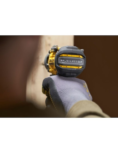 Stanley Fatmax Sfmcf830B-Xj Wkrętak Zasilany/Zakrętark Udarowy 3200 Rpm Czarny, Żółty