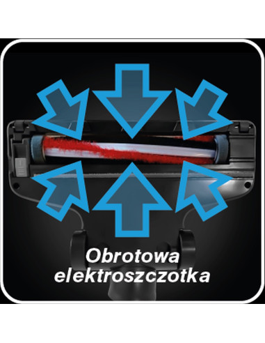 Eldom Odkurzacz Pionowy Vess, Bezprzewodowy,Elektro
