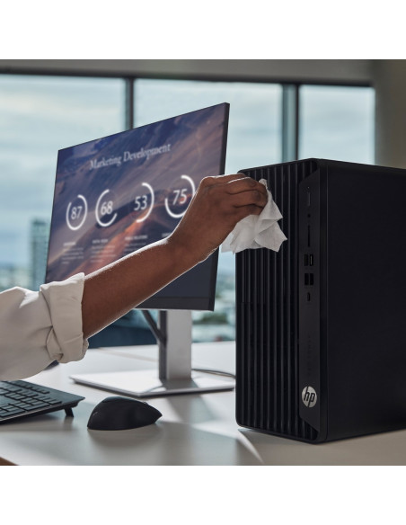 Hp 400 G9 Tower I3-13100 8Gb Ddr4 Ssd256 Intel Uhd Dvd W11Pro 3Y Onsite