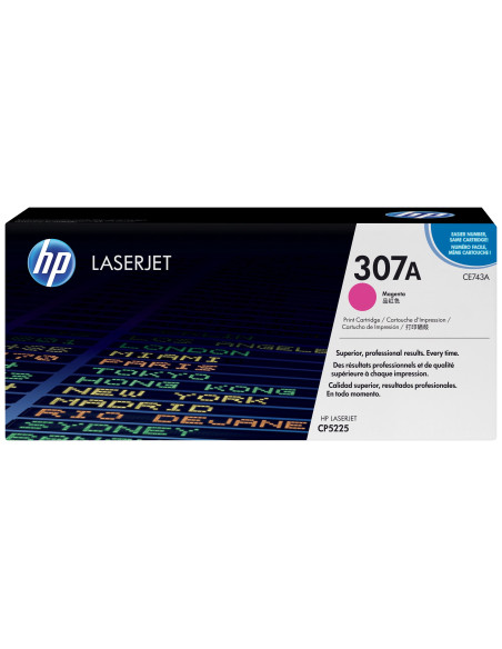 Hp 307A Oryginalny Wkład Z Purpurowym Tonerem Laserjet