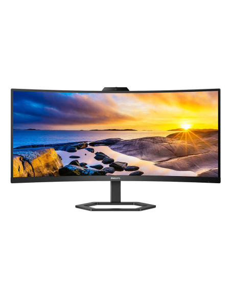 Philips | 34E1C5600He/00 | 34 " | Va | 3440 X 1440 Pikseli | 21:9 | 4 Ms | 300 Cd/M2 | Czarny | Ilość Portów Hdmi 1 | 100 Hz