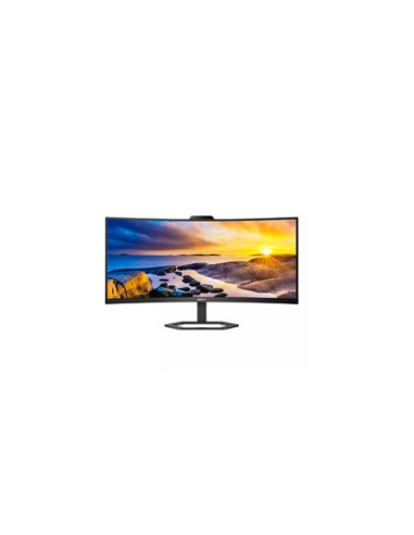 Philips | 34E1C5600He/00 | 34 " | Va | 3440 X 1440 Pikseli | 21:9 | 4 Ms | 300 Cd/M2 | Czarny | Ilość Portów Hdmi 1 | 100 Hz