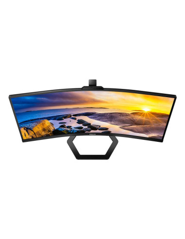 Philips | 34E1C5600He/00 | 34 " | Va | 3440 X 1440 Pikseli | 21:9 | 4 Ms | 300 Cd/M2 | Czarny | Ilość Portów Hdmi 1 | 100 Hz