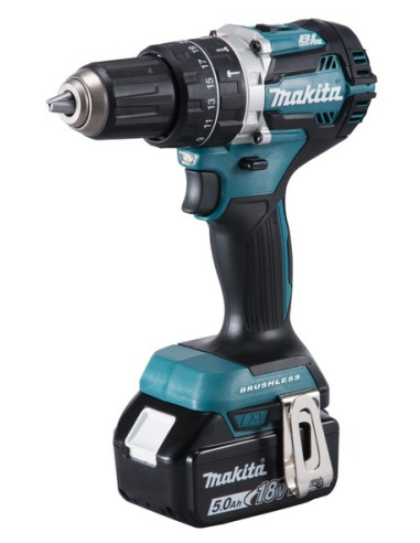 Makita Dhp484Rtj Wiertło Zamek Centralny 1,8 Kg Czarny, Niebieski