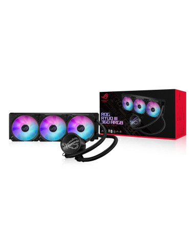 Asus Rog Ryuo Iii 360 Argb Procesor Liquid Cooling Kit 12 Cm Czarny