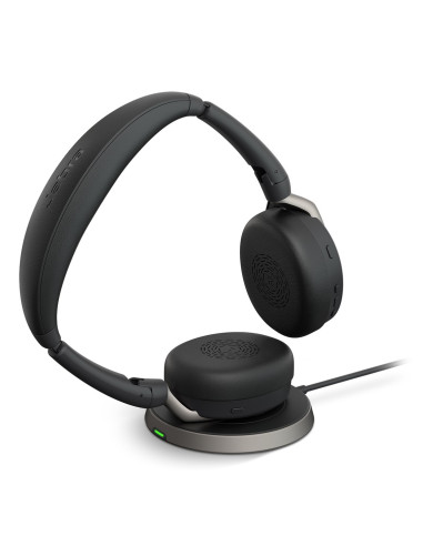 Jabra Evolve2 65 Flex Zestaw Słuchawkowy Przewodowy I Bezprzewodowy Opaska Na Głowę Biuro/Centrum Telefoniczne Bluetooth Czarny