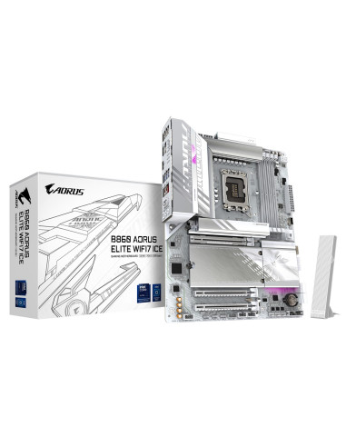 Gigabyte B860 Aorus Elite Wifi7 Ice Intel B860 Lga 1851 (Socket V1) Atx
