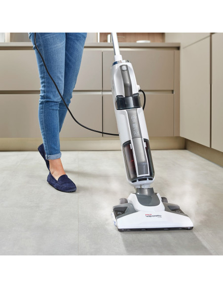 Polti Vaporetto 3 Clean Odkurzacz Pionowy Prąd Przemienny Suchy I Mokry Pianka Bez Worka 0,5 L 1800 W Biały