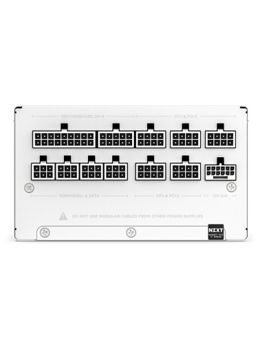 Nzxt C1200 Gold Atx 3.1 Moduł Zasilaczy 1200 W 24-Pin Atx Biały