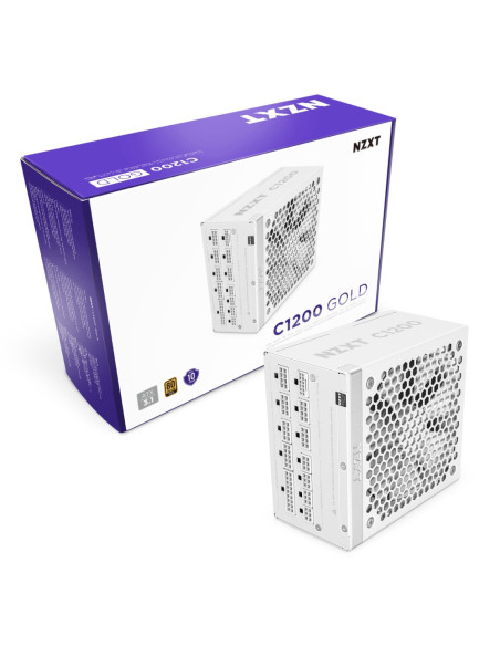 Nzxt C1200 Gold Atx 3.1 Moduł Zasilaczy 1200 W 24-Pin Atx Biały
