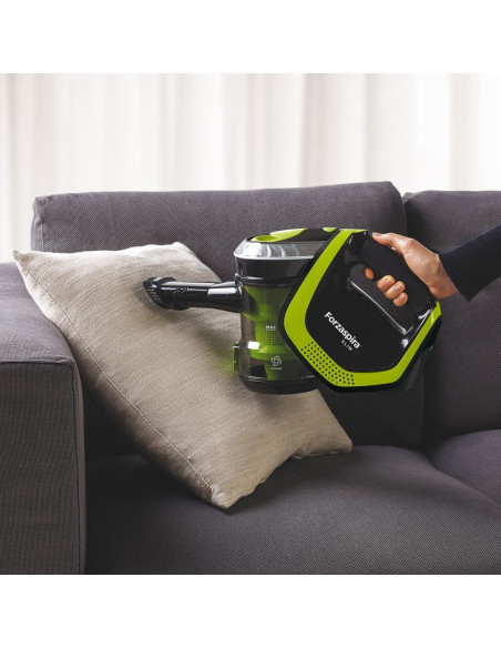 Polti Forzaspira Slim Sr110 2-In-1 Stick Vacuum Bateria Suchy Hepa Bez Worka Czarny, Limonka, Metaliczny