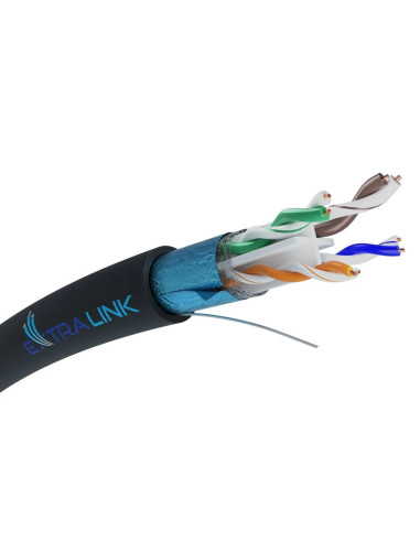 Extralink Kabel Sieciowy Kat.6 Ftp (F/Utp) 305M
