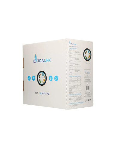 Extralink Kabel Sieciowy Kat.6 Ftp (F/Utp) 305M