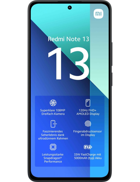 Smartfon Xiaomi Redmi Note 13 8/256Gb Czarny