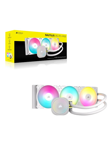 Corsair Nautilus 360 Rs Argb Liquid Procesor Chłodnica Cieczy All-In-One Biały 1 Szt.