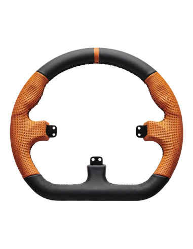 Asetek Simsports Gt - Obręcz - Zamknięte D, Czarno-Pomarańczowa