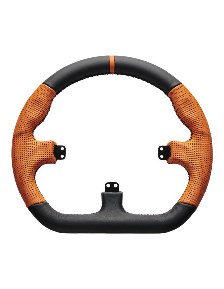 Asetek Simsports Gt - Obręcz - Zamknięte D, Czarno-Pomarańczowa